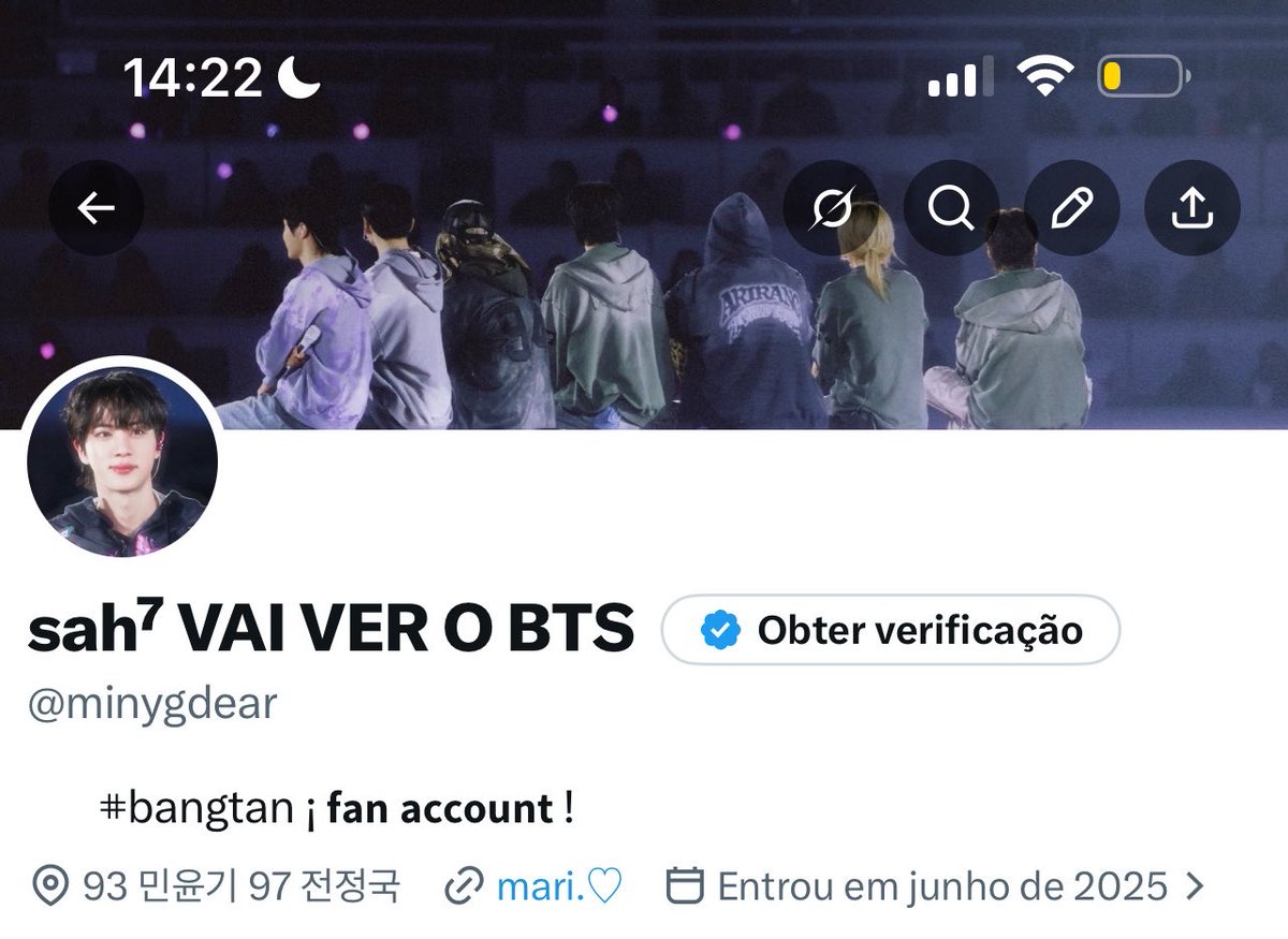 sah⁷ VAI VER O BTS tweet media