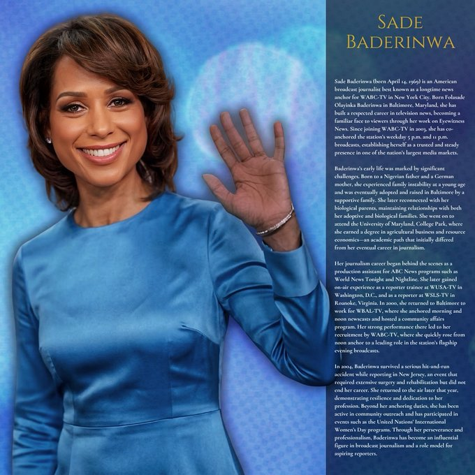 PMorris185's tweet photo. Happy Birthday To Sade Baderinwa
https://t.co/hr73g3eV3R 
@SadeABC https://t.co/lTKwS4KGBL
