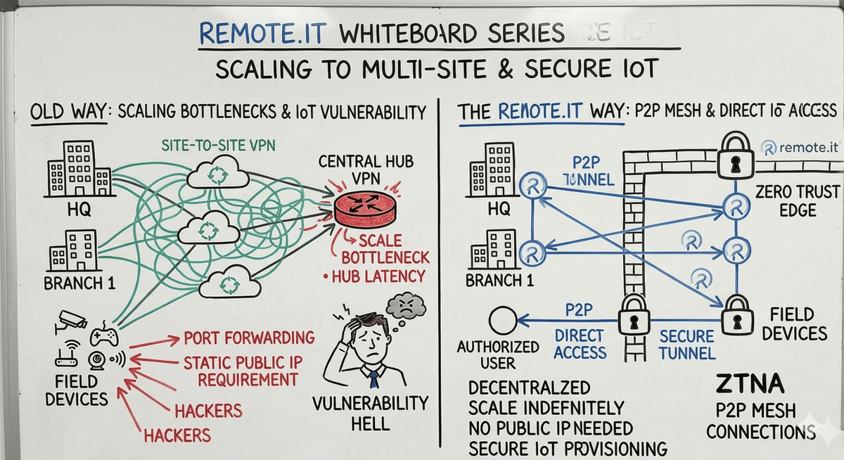 remote.it tweet media