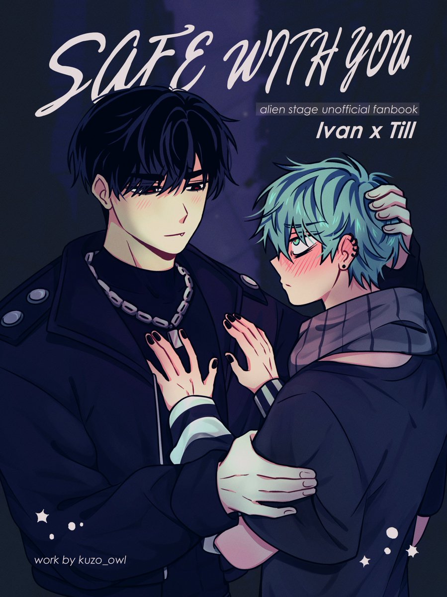 Kuzo_owl's tweet image. Safe with you 🖤💚 #ivantill CF22
Preview pages for my ivti book! 48pg/Eng/A5

2/5