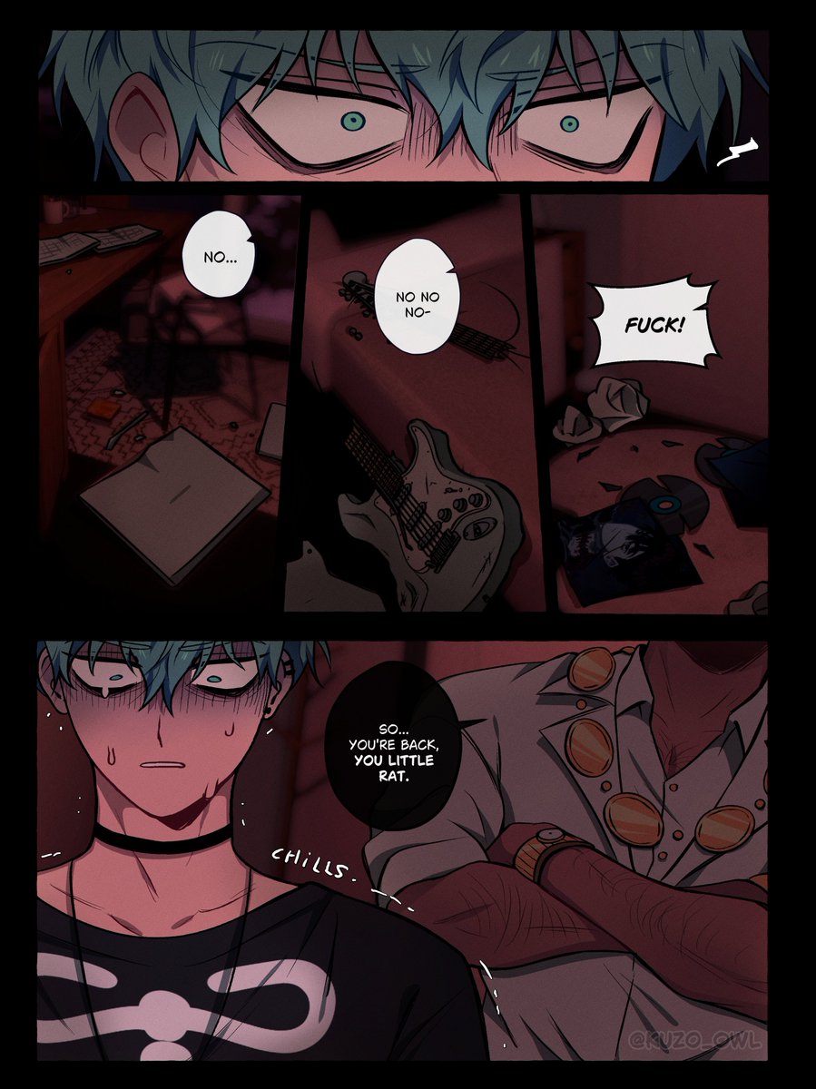 Kuzo_owl's tweet image. Safe with you 🖤💚 #ivantill CF22
Preview pages for my ivti book! 48pg/Eng/A5

2/5