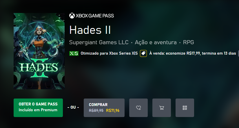 OGabsSF's tweet photo. @SupergiantGames @Xbox @XboxGamePass @PlayStation Guys, look below the difference between platforms, localize the price at the PlayStation Store in Brazil! 🇧🇷
Put the same price as Steam and Xbox, or a very close price.
On PlayStation this still need to do manually, so please! I will buy it! https://t.co/GaOXCebKPH