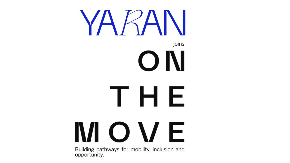 YaranFoundation's tweet photo. Yaran Foundation is proud to join the @OnTheMoveOTM network. 🙌 
Becoming part of a community that supports international mobility in the cultural and creative sectors is an important step for us. 
We are excited to begin this new chapter of collaboration 🤝 https://t.co/078HOsEMeY