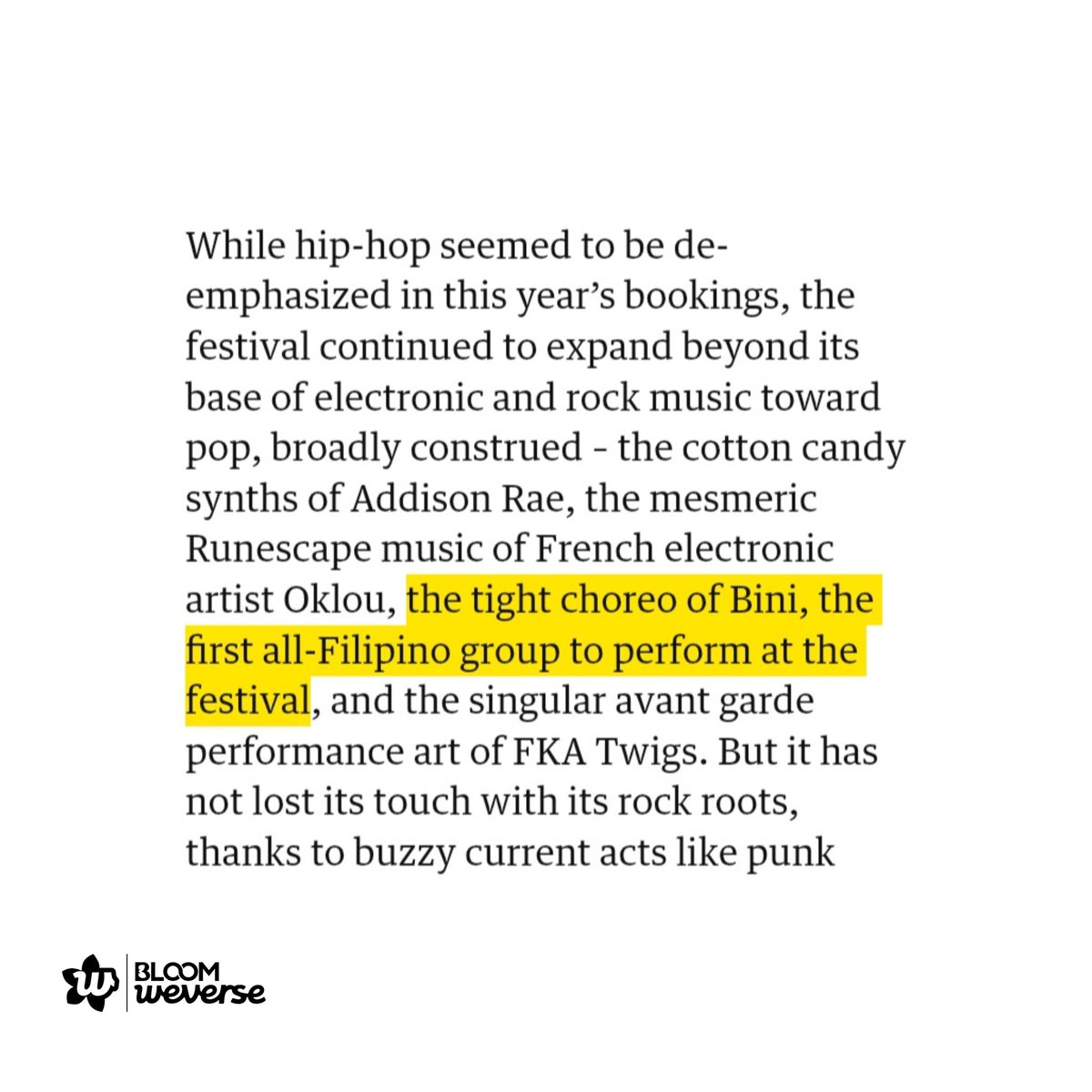 Bloom Weverse tweet media