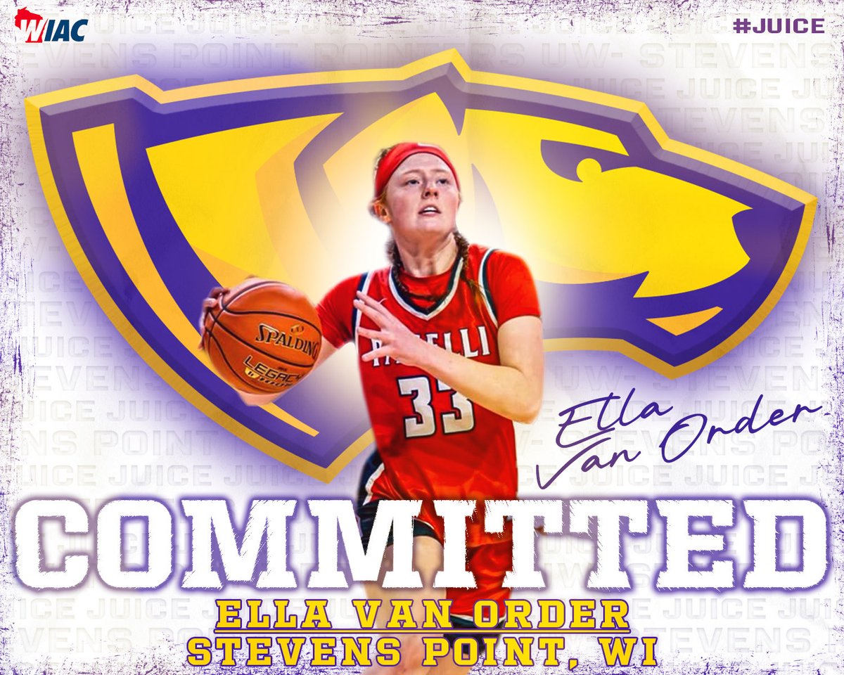 EllaVanOrder's tweet photo. I am excited to announce my commitment to UWSP! I am excited to continue my journey playing basketball! Thank you so much to all my coaches, teammates, and family for everything they have done for me! #rolldawgs #juice https://t.co/z94isO6gxe