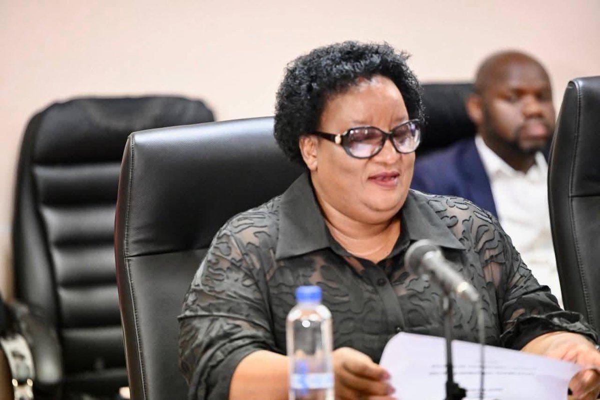 SAPoliceService's tweet image. #sapsLIM MEC for Transport &amp;amp; #CommunitySafety, Ms Violet Mathye, today led a delegation to brief the Portfolio Committee at Parliamentary Village.

The Committee, chaired by Hon Kedinone Lebea, received the Department’s 2025/2026 2nd &amp;amp; 3rd quarter reports.

GAAL, SAPS, led by Lt