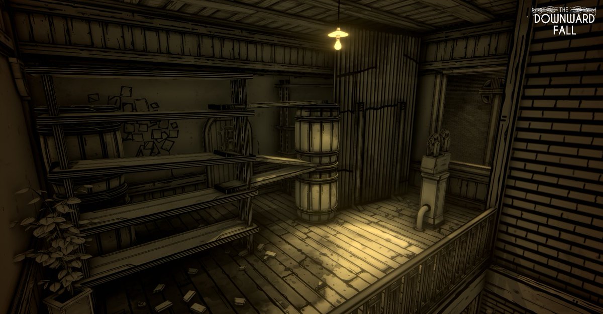 inkenshi's tweet image. HAPPY 414 EVERYONE  

Here are 4 screenshots for " Downward Fall " 

 #BENDY #BendyFanContent