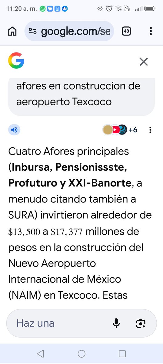 <a href="/caroviggiano/">Carolina Viggiano</a> Pues para las obras del aeropuerto de texcoco también se utilizaron las Afores sin el permiso o consulta a los trabajadores.
Deje de mentir