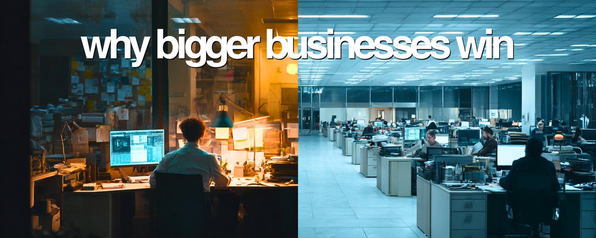 The value of running a bigger business