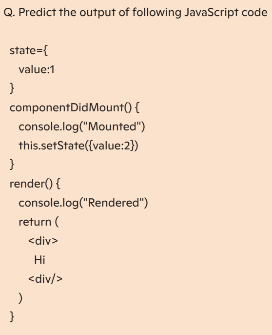8_Samay's tweet photo. what will be the outcome of that question:
a. Rendered
b. Mounted Rendered Mounted
c. Rendered Mounted Rendered
d. Mounted Mounted Rendered https://t.co/64pUYUAjOC