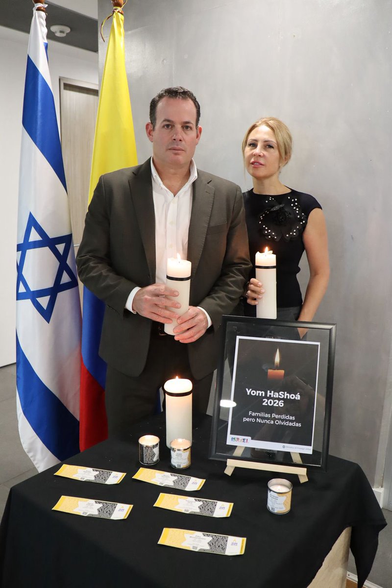 Israel en Colombia tweet media