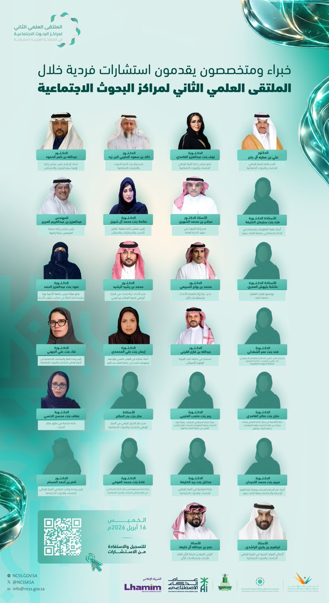 المركز الوطني للدراسات والبحوث الاجتماعية NCSS tweet media