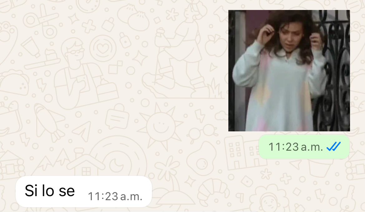 seleneaglr's tweet photo. Yo mandándole stickers a mi doctora, porque no hay nada mejor para explicar mi sentir que un sticker 🙃 https://t.co/5Aut1xW0yi