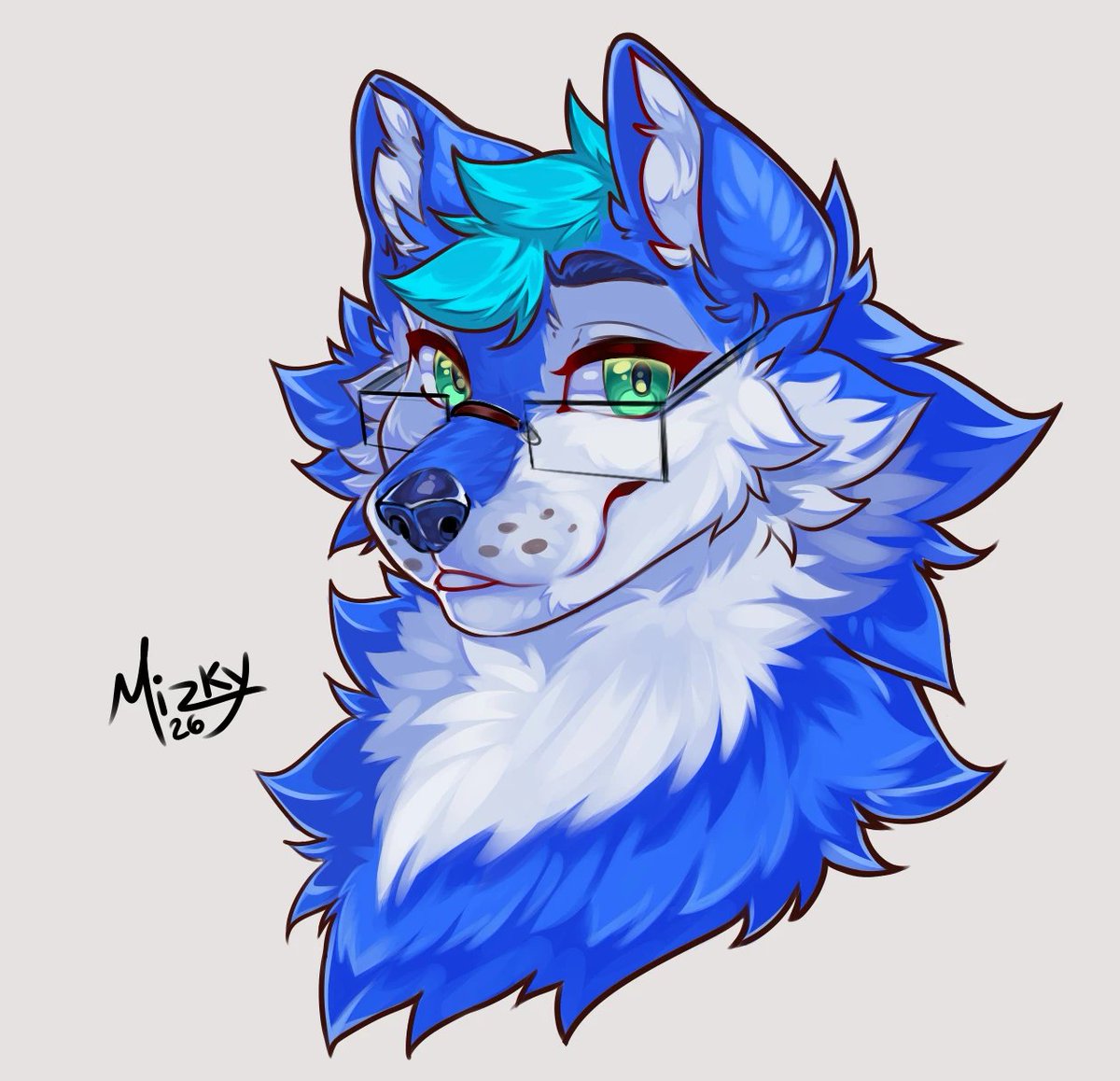 WMizky's tweet photo. HS for Cobalt [#furry #art #oc] https://t.co/544G5YExNq