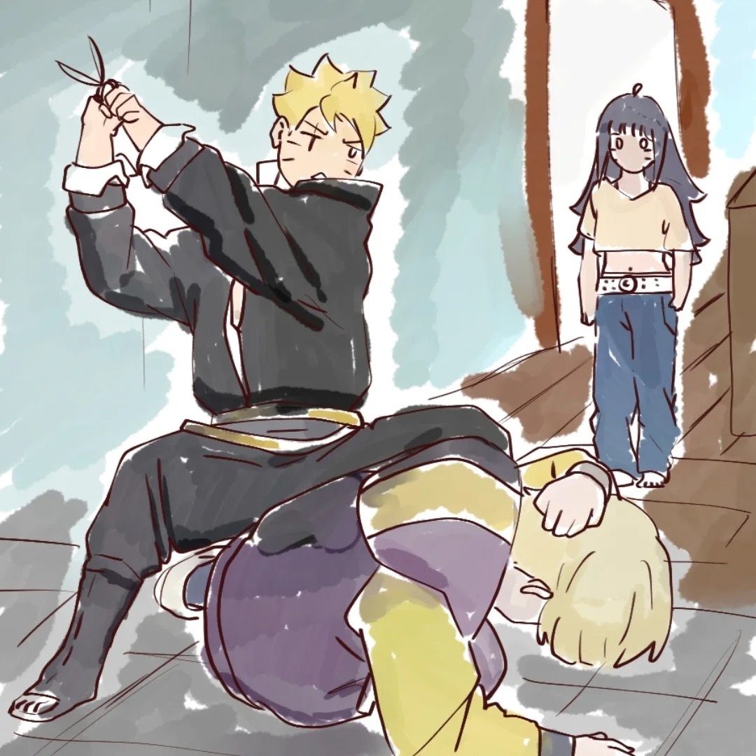 I found this on Pinterest, I'm not an artist but it looks funny. 😂✨