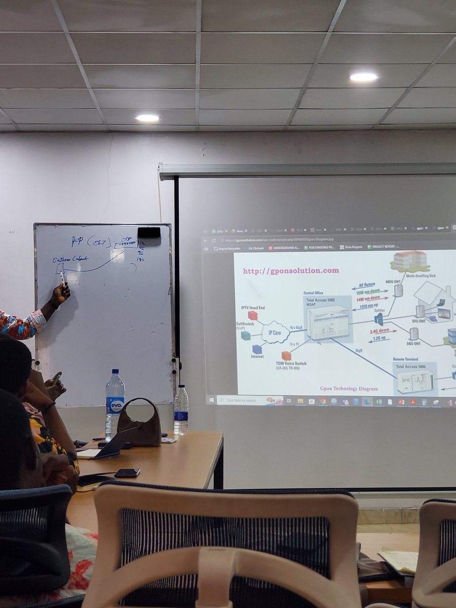 baba_tutideux's tweet photo. Day 06 at @FOBroadband was insightful.
Mr. Michael Adesanya taught us FTTx architecture and how fiber is distributed to homes and offices.
A great reminder that reliable connectivity is built on solid network design.
#FiberOne #FTTx #TechnicalTraining https://t.co/hsLEfVUBeb