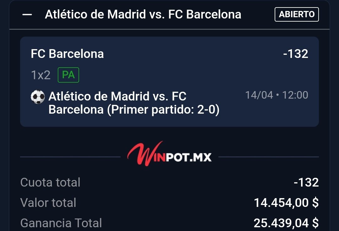 EL CHAPITO (Apuestas Deportivas) tweet media