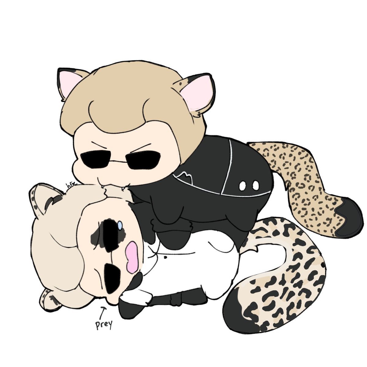 hotfudgex's tweet photo. Wesker bean does not care much for Zeno :-/ 
⭐️
#AlbertWesker #ResidentEvil #REBHFun #tsumtsum #zeno https://t.co/zH1eao1sSR
