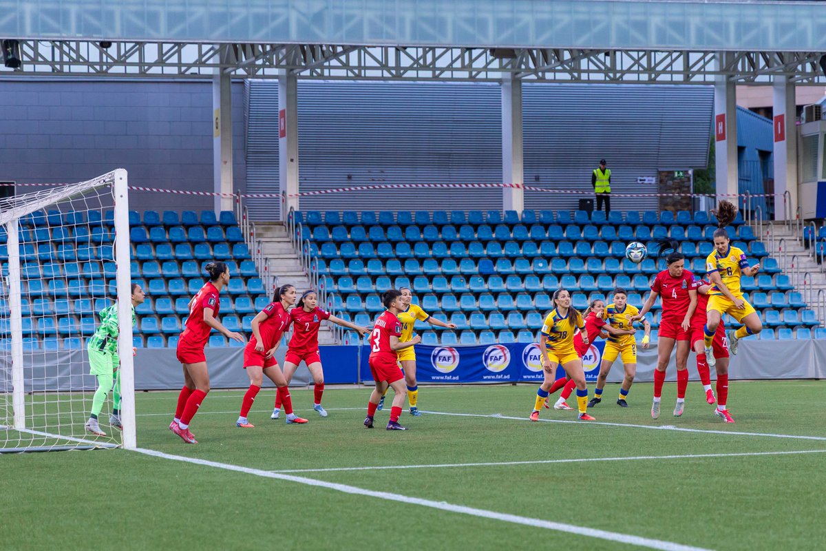 Fedandfut's tweet photo. 🎉🎉 Així es celebra, equip! 🔝🔝

⚽️ Selecció Femenina de Futbol
🏆 Women's EQ
🇦🇩 Andorra - 🇦🇿 Azerbaidjan
🏟️ Estadi Nacional
📍 Andorra la Vella 🇦🇩
📺 https://t.co/1iPo4d6X2U

❤️ @AndbankAND

#️⃣ #SomAndorra https://t.co/vQVY2Ybfsk