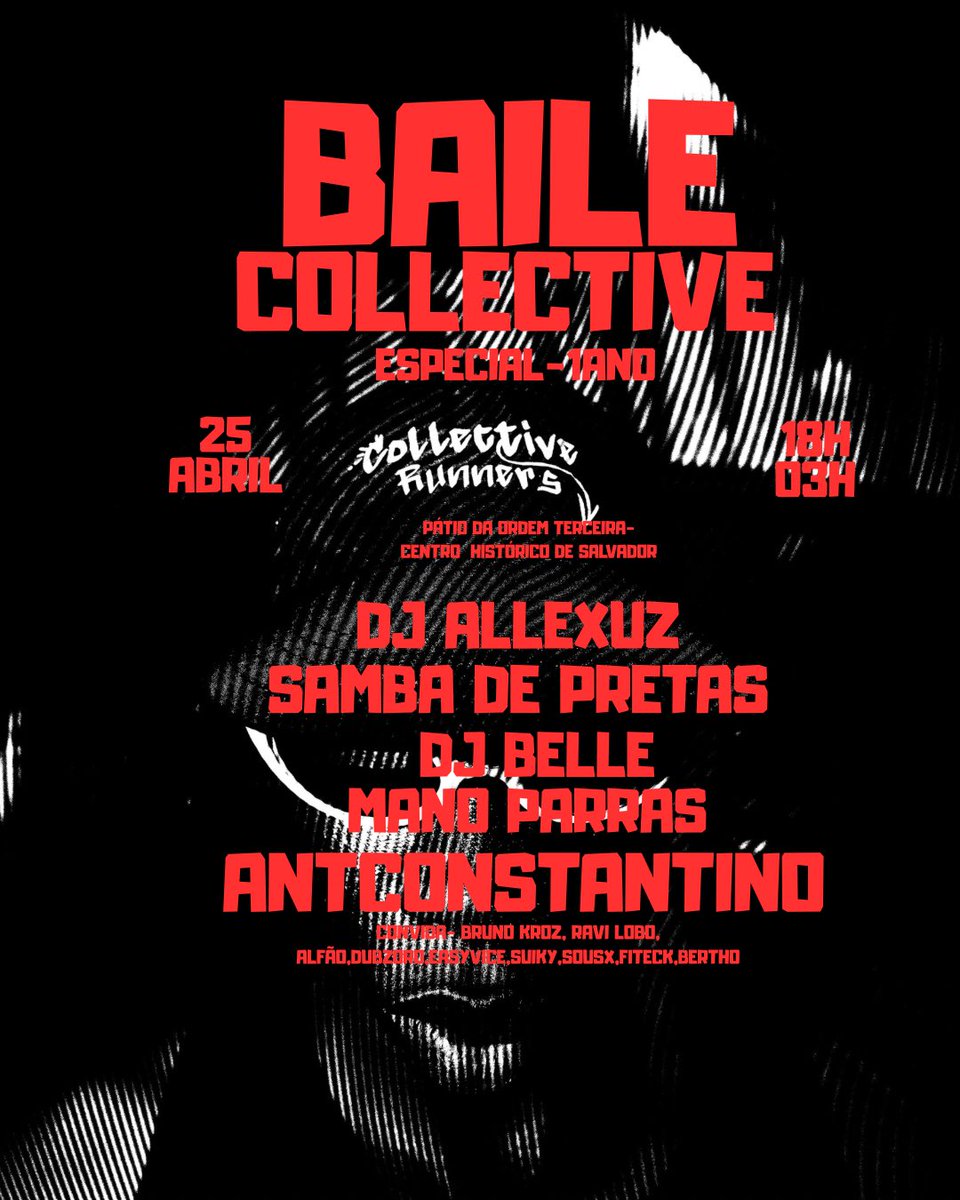 Dia 25 de abril o Collective Runners vai dar o melhor evento de Abril em salvador, bora ???
