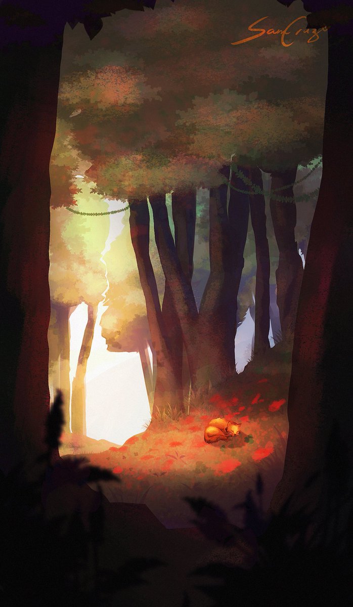 FickleFanArts's tweet photo. Most recent artworks! #digitalart Just making some small scenes and such. https://t.co/1eTBkZv1QY
