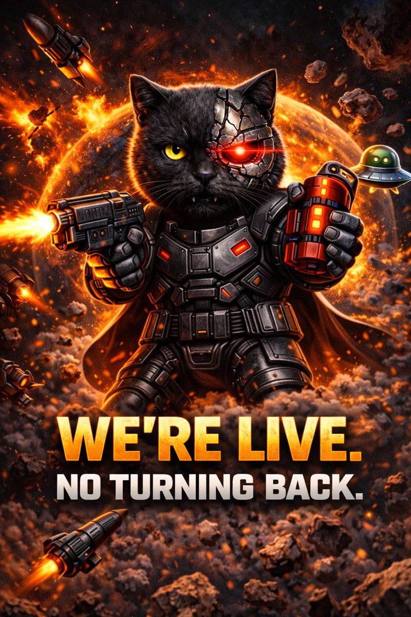 catminatorcoin's tweet photo. We launched. Now we push.

This is where the real work starts — growing the community, keeping the energy up and taking Catminator further.

СА: HQBhn3LV53wPxCa1eVA913VXCRMn14kEsPoyn6ndpump

#CTMR #Catminator #Memecoin #push https://t.co/rv1HusPfoT