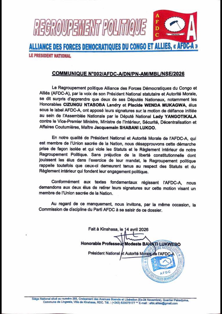 Stanis Bujakera Tshiamala tweet media