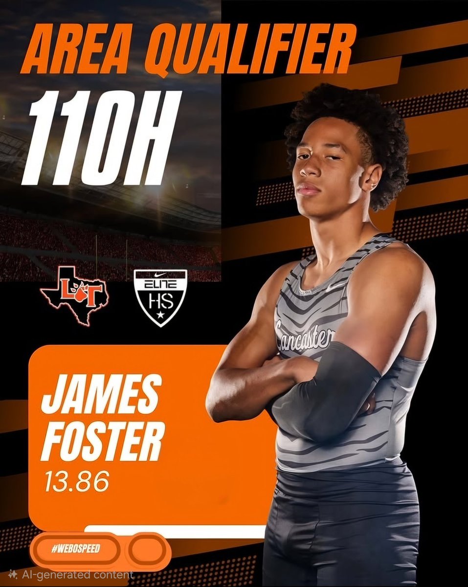 2wayFoster's tweet photo. 2026 11-6A District Champ! Headed to Area #WEBOUP! 🐅
@Jwariner @CoachKendall29 https://t.co/XlC5OAW6ss