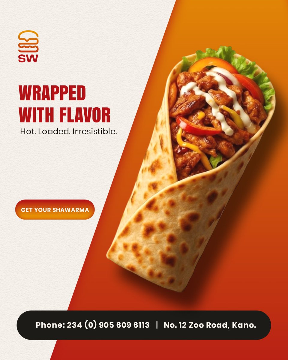 WinGraphix's tweet photo. Stack &amp; Wrap 
One product. One focus. One goal — sell
Wrapped. Loaded. Ready. 🌯🍔🔥 https://t.co/q9HaZfuVjJ