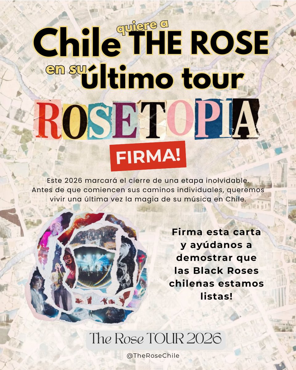 The Rose 더로즈 Chile tweet media