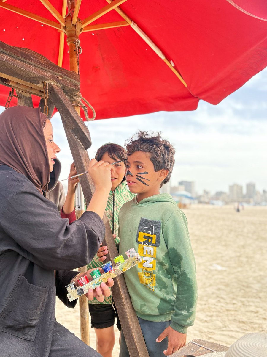 mar80549's tweet photo. From the sea of Gaza today,
Gaza’s children are heroes. https://t.co/VROObUrkjI