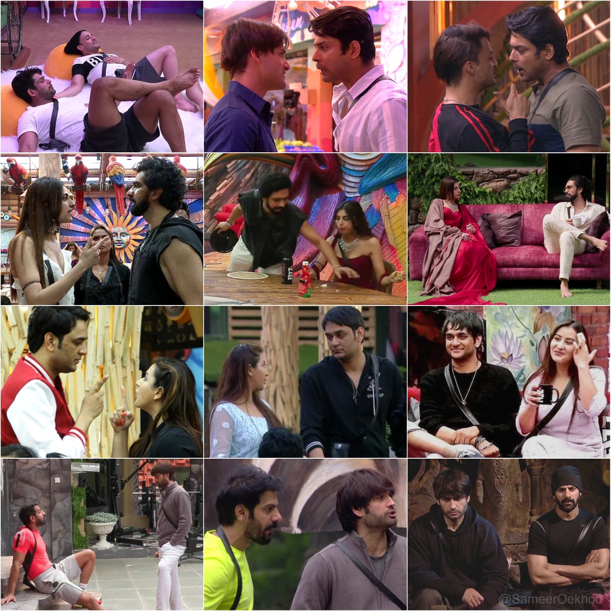 In BB, a strong personality alone isn’t enough. It’s the arcs that give a season its identity. 
Across seasons, a few storylines have stayed with me… their build-up n payoff left a mark.
 
Sidharth n Asim started as a strong, inseparable bond.
The split came from an ideological
