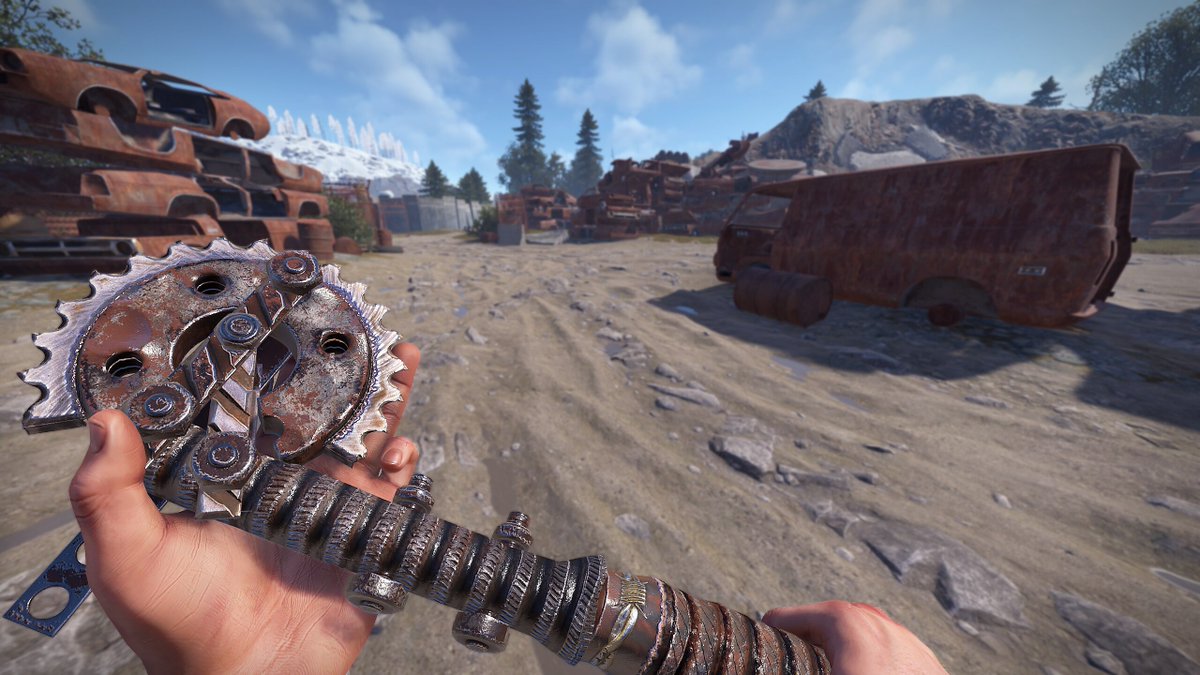 Fire2Fly's tweet photo. Scrap Metal Salvaged Axe ⚙️ for @playrust 

Workshop link: https://t.co/EIpdNkw7nS

#Rust #Rustworkshop #Rustskins
@FcpnchStds
@gerrmanman
@hedgesnvideos https://t.co/yeE3r8Q6cm