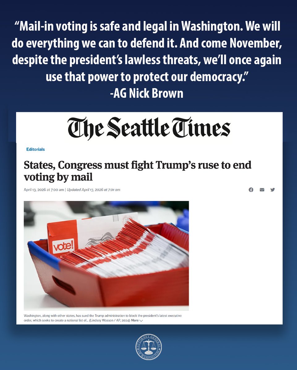 Attorney General Nick Brown tweet media