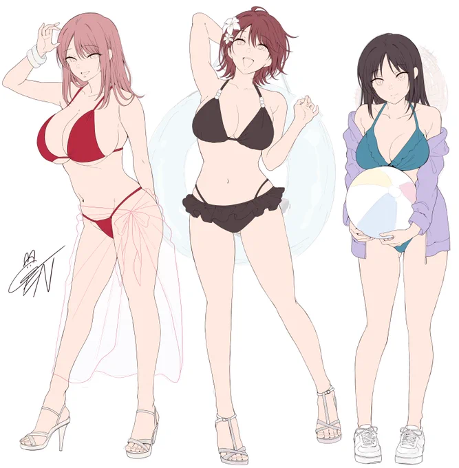 ENJIどすけべ三姉妹誰とデートする??