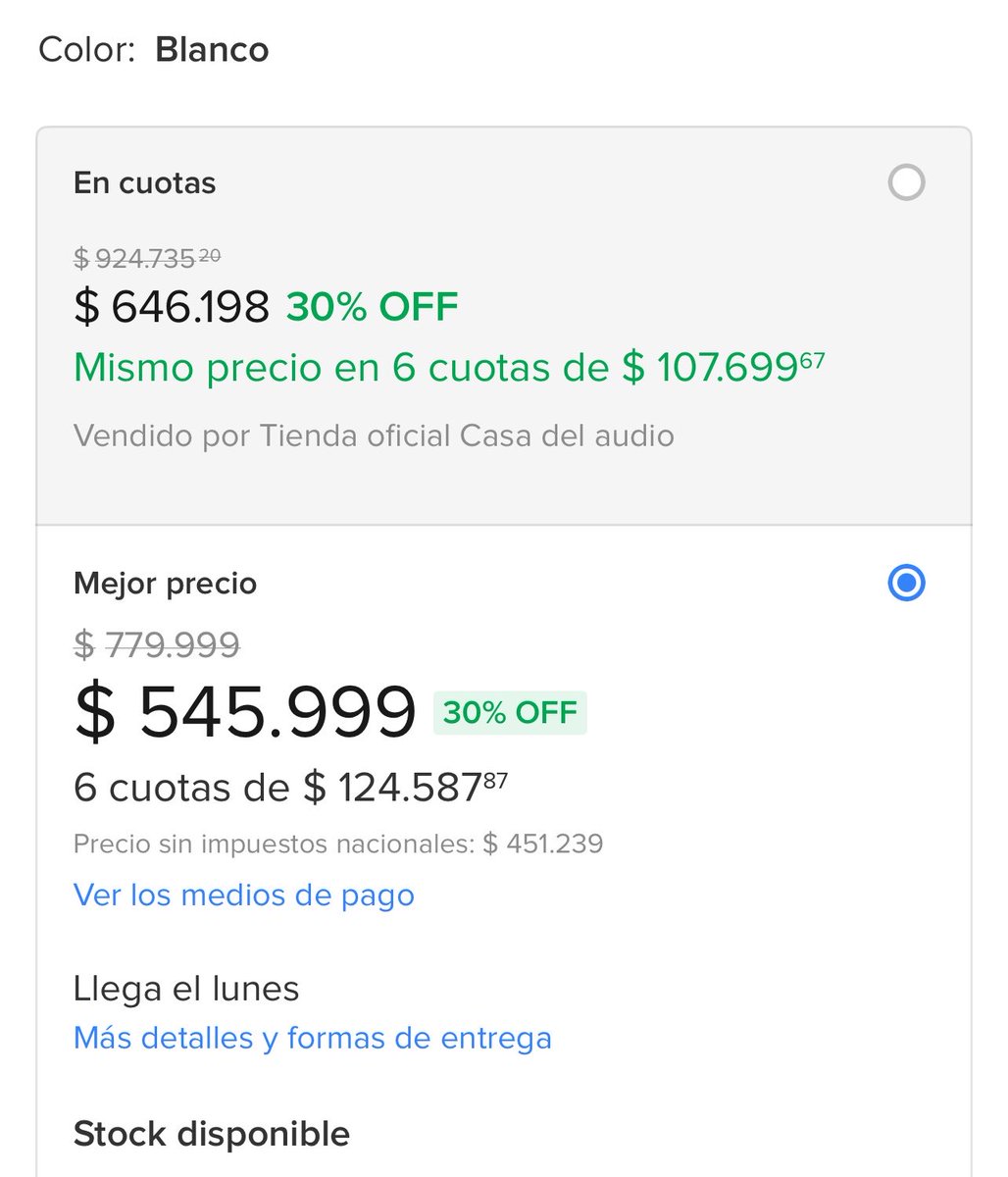 Maxi_Potel_'s tweet photo. Ahorrando a full!!! 

Mira esta tremenda oferta!!! 

❄️ Heladera Neba H-300 Blanca 294 Litros Top Mount Ciclica

Te dejo el link 

🔍 Pegá este texto en el buscador de Mercado Libre: KQ4HV1-PCP1

🔗 O ingresá al link:
https://t.co/kQ1ECAeTsm

Mirá lo facha con los imanes 🤩 https://t.co/qWKbbePbJp