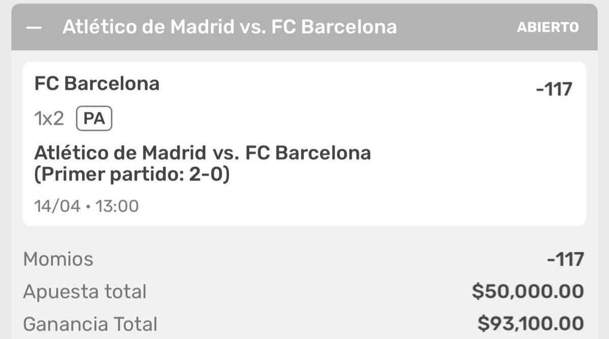 Si el Barca gana hoy regalaré $500 mxn a 10 personas que interactúen en este tweet. ⚽️👇🏻

t.me/cristianrey0