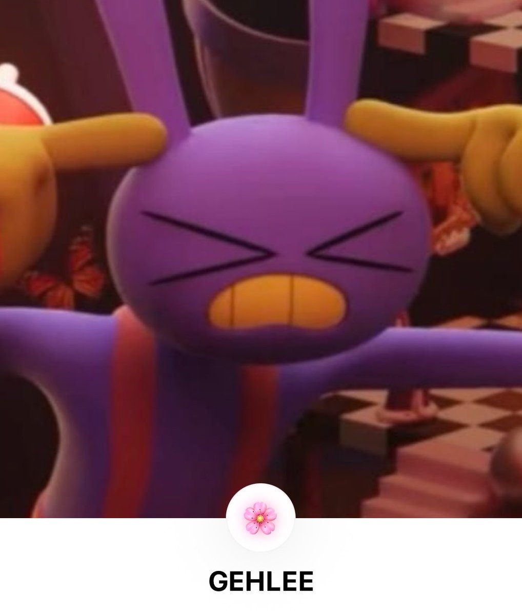 Gehlee just changed her Weverse profile to Jax 🐰💜