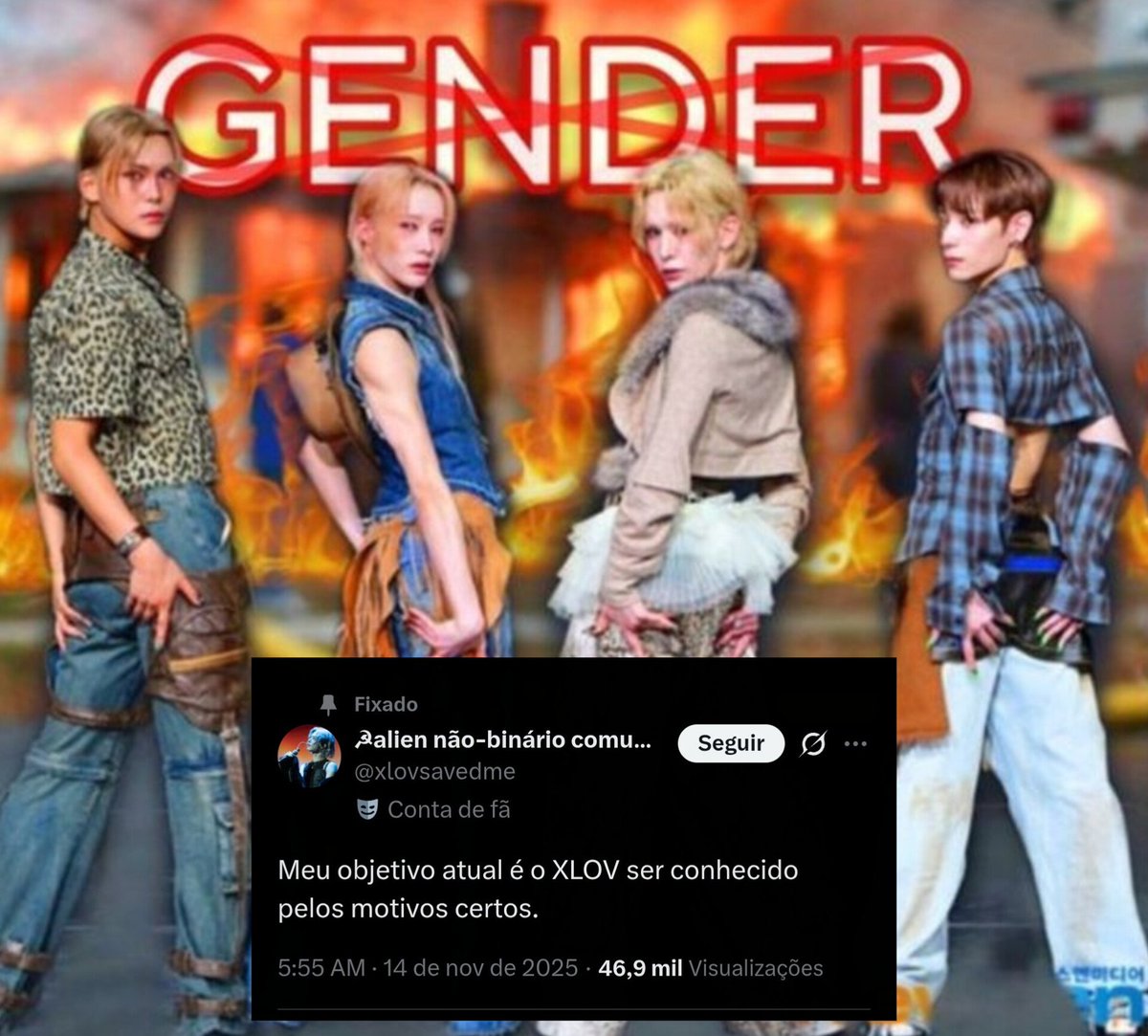 ☭ᴀʟɪᴇɴ ɴᴀ̃ᴏ-ʙɪɴᴀ́ʀɪᴏ ʀᴇᴠᴏʟᴜᴄɪᴏɴᴀ́ʀɪᴏ⁷ ☥ ∞ |FIXADO tweet media