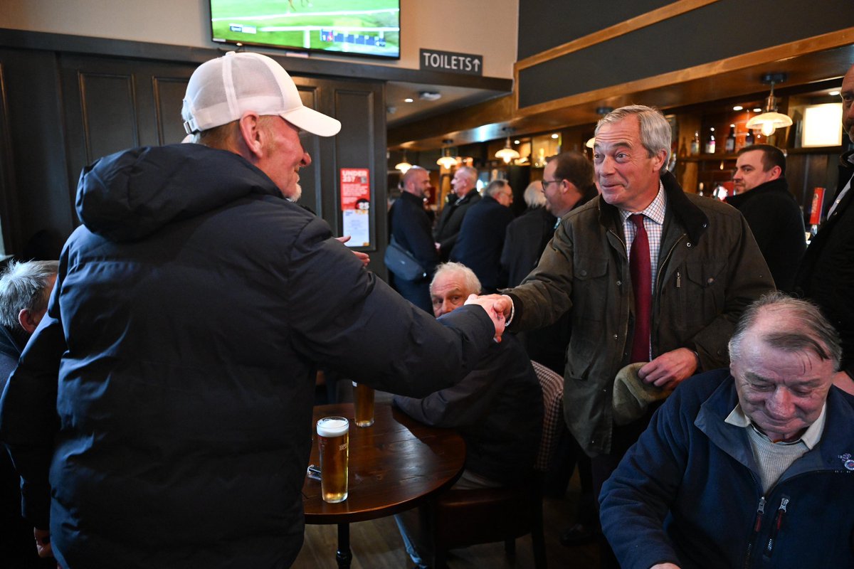 ➡️ Glasgow welcomes Nigel! Glasgow needs Reform.