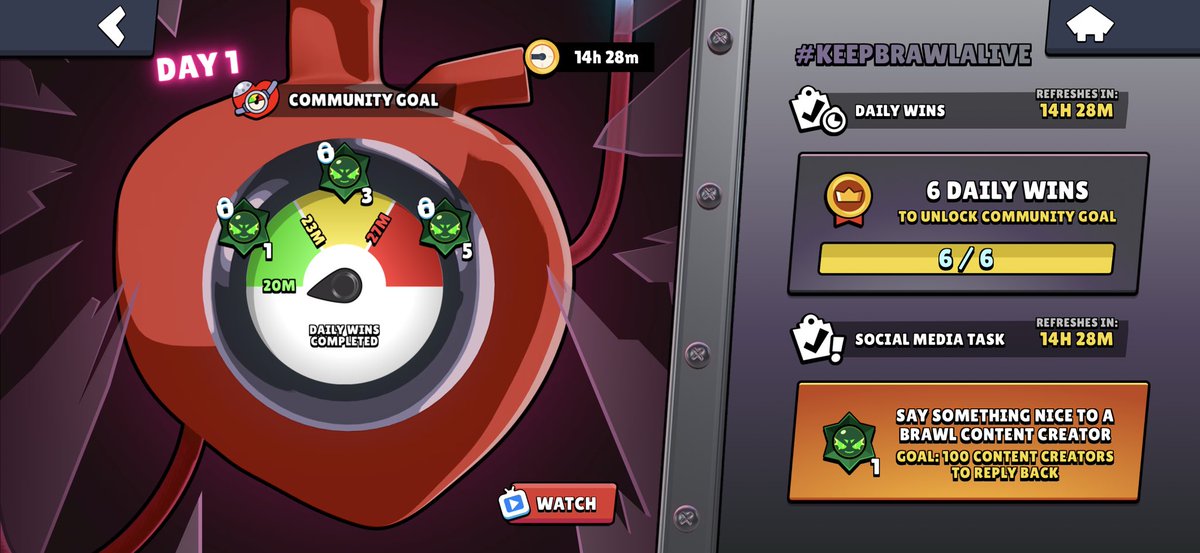 wolfiepie97's tweet image. #keepbrawlalive
#brawlstars 
#completed 
#day1