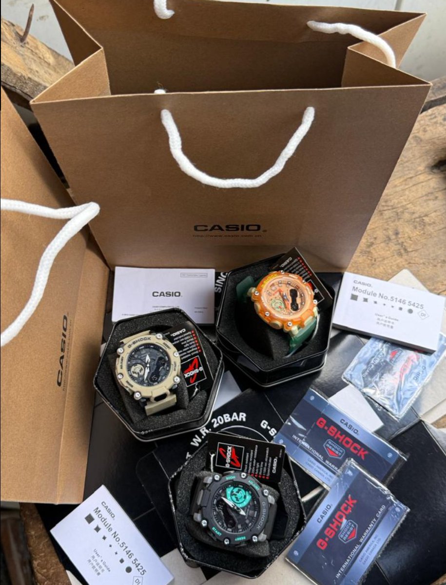 Kenzo_Ola's tweet photo. Need a classic G-shocks? 

Let me hook you up! https://t.co/S7Qu3BPDmv