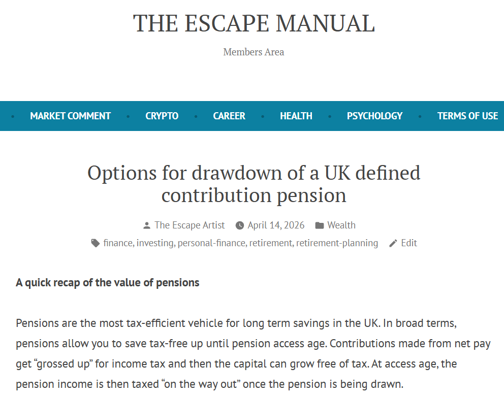 The Escape Artist tweet media