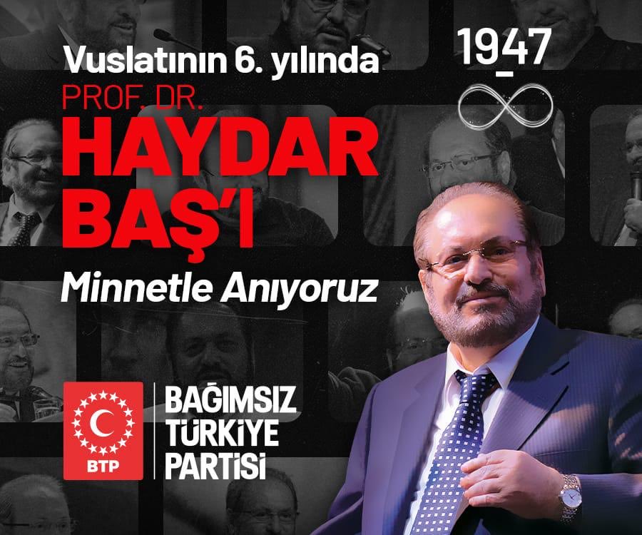 karabulut_ender's tweet photo. Vefatının 6. Yıldönümünde Özlemle, Minnetle, Hasretle #HaydarBaşıAnıyoruz https://t.co/WumkY1Vp5e