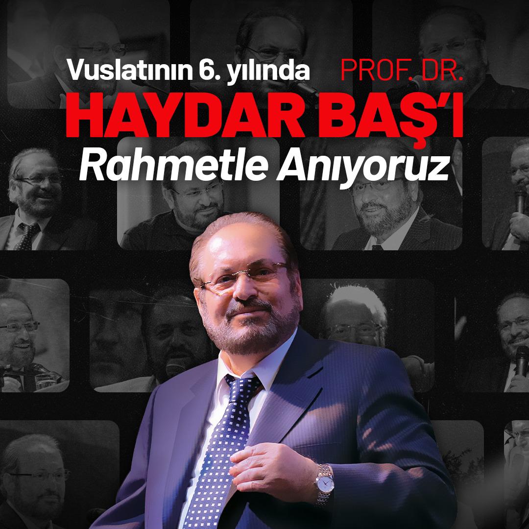 Projelerin projemizdir...
#HaydarBaşıAnıyoruz