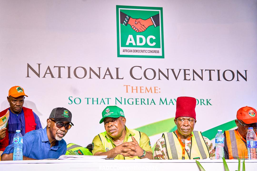 ADCNig's tweet image. In a calm and well coordinated atmosphere, delegates and leaders of the African Democratic Congress (ADC) are engaging meaningfully at the national convention, reinforcing the party’s commitment to democratic values and national development.

#ADC  #democracy  #nigeria