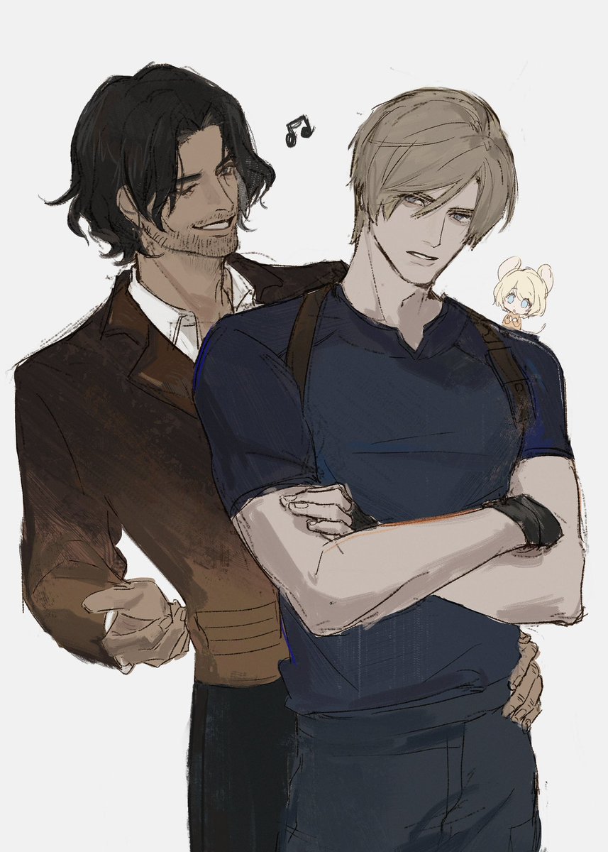 wrsh0829's tweet image. #re4 #re4r #serrenedy 
🎵 🐭‼️