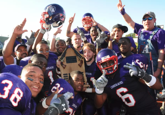 Lumberjack Football tweet media