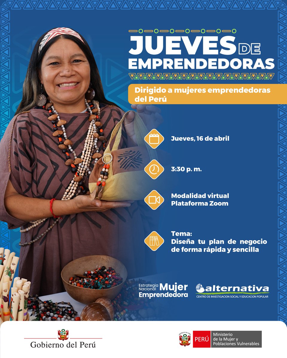 Ministerio de la Mujer y Poblaciones Vulnerables tweet media