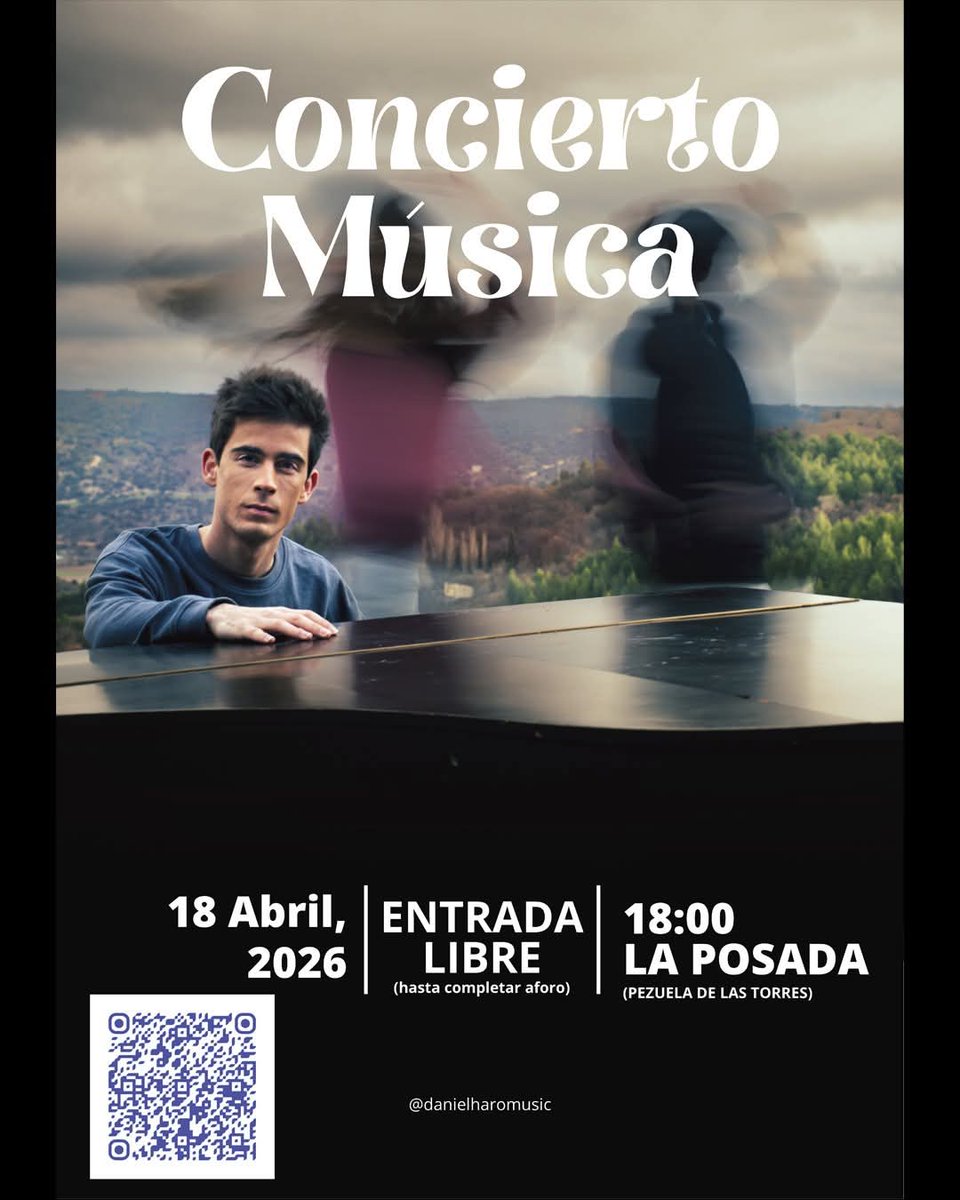 Los20Estelares's tweet photo. No te pierdas el Conciertazo de @danielharomusic
en el Centro Cultural  "LA POSADA " en Pezuela de las Torres, Madrid (@AytoPezuela ). 
18/04  - 18.00h 
Qué no te lo cuenten!
#Recomendado #DanielHaro https://t.co/NKoeCDFNHw